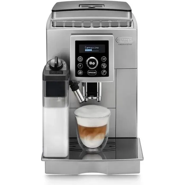 Machine à café automatique DELONGHI SB ECAM 23.460.S - 15 bar - 1450 W - 1.8 L - Argent