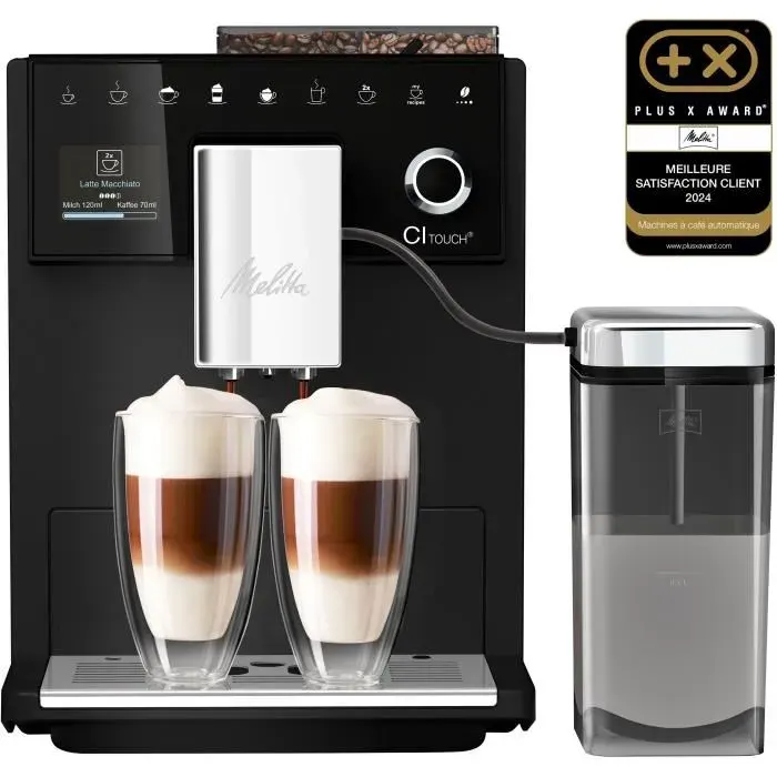 Machine à café automatique - MELITTA - CI Touch® 630-112 - Noir mat