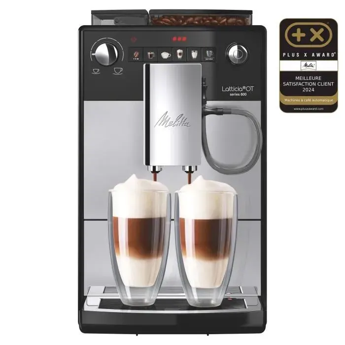 Machine à café automatique - MELITTA - Latticia® OT F300-101 - Argent