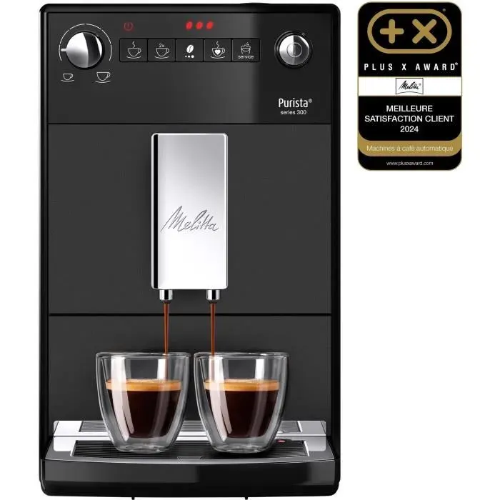 Machine à café automatique - MELITTA - Purista® F230-102 - Noir
