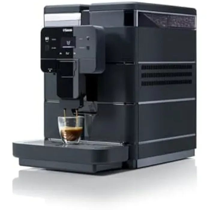 Machine à café automatique - SAECO - Royal Black - 1450 Watt - Espresso - 18 bars