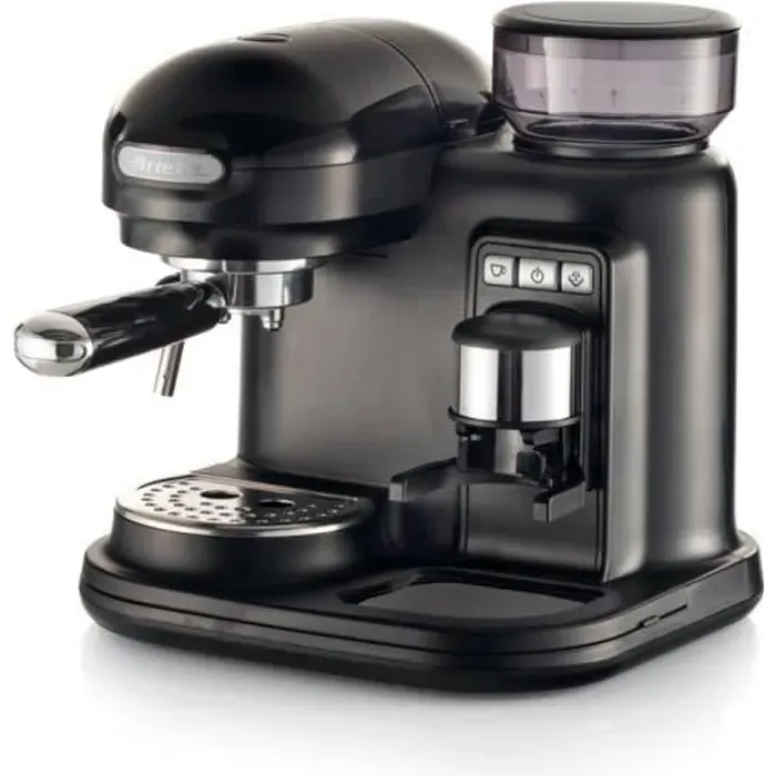 Machine à café avec broyeur - Ariete - 1318BLACK - Noir - 15 bar - 1450 Watt