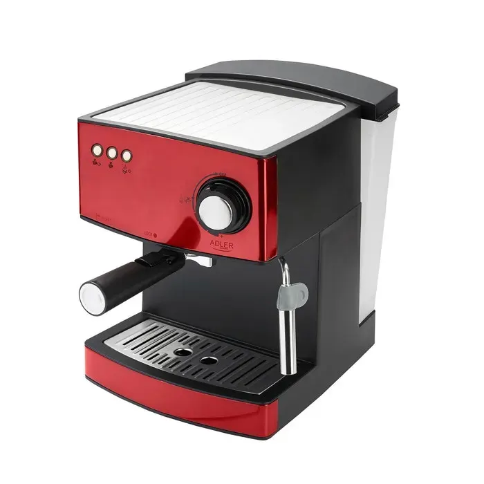 Machine à café cafetière expresso Adler AD 4404r 15 bars 850W rouge