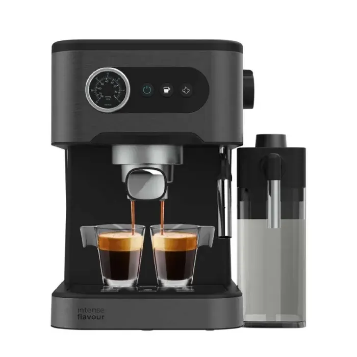 Machine à café - CECOTEC - Espresso 20 Pro Latte - 1350 W - 20 bars - 15 L - Noir