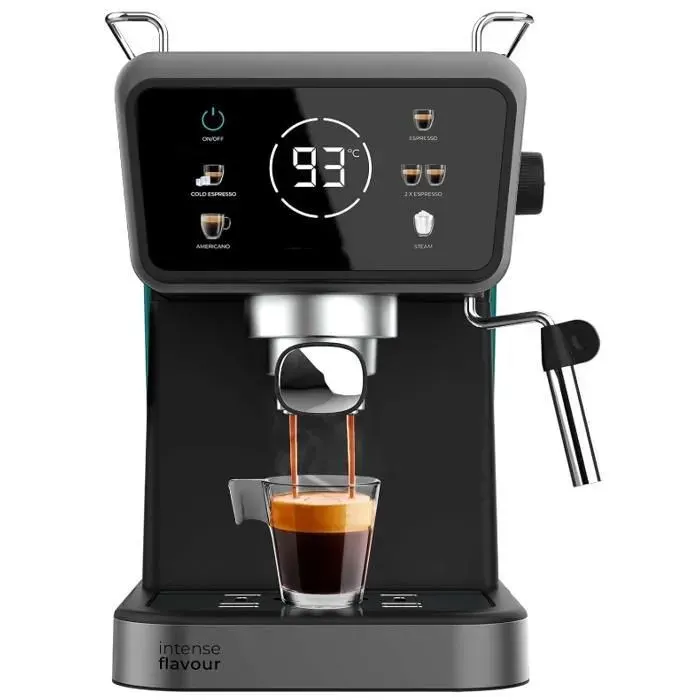 Machine à café express - AUTREMENT - Power Espresso Touch ColdBrew - Écran tactile - ColdBrew - 20 bars
