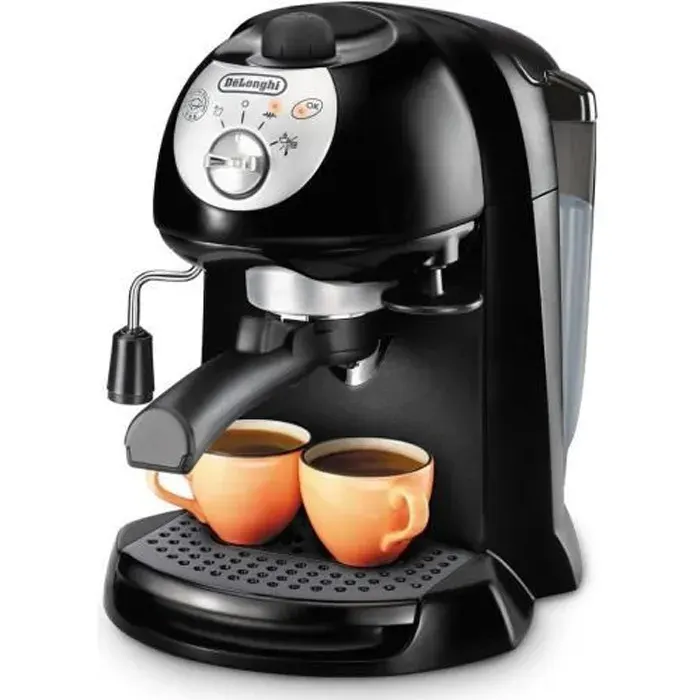 Machine à café expresso - DELONGHI - EC201CDB - 15 bar - Compatible Capsules - Noir — coloris Noire
