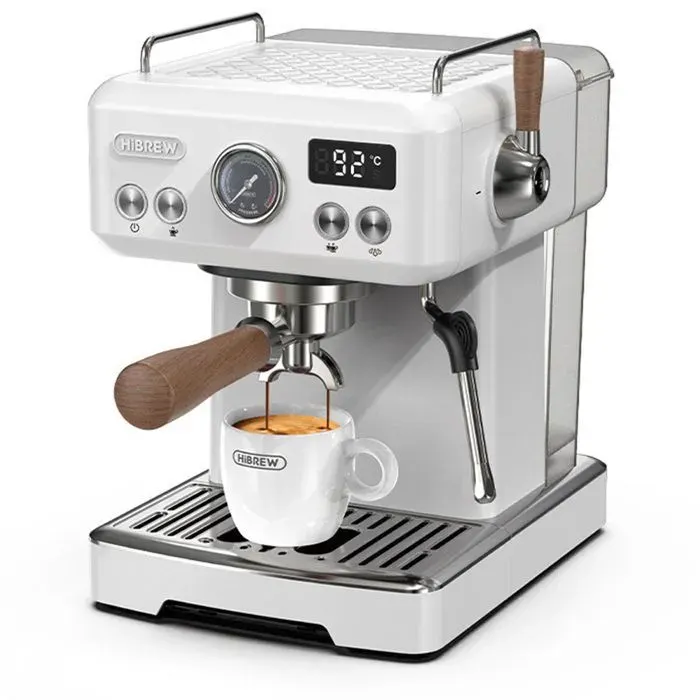 Machine à café expresso HIBREW H10Plus machine à café semi-automatique 20 bars chauffage rapide contrôle de la température