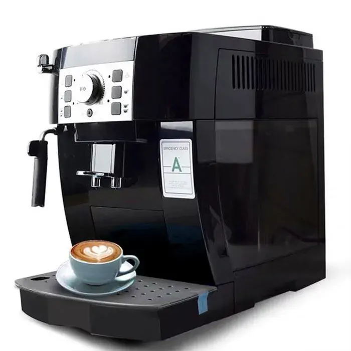 Machine à Café Expresso Semi-Automatique - FAMICAM - 15 Bars 1450W Réservoir 18L Réservoir à Grains 250g Noir Compatible Café Moulu