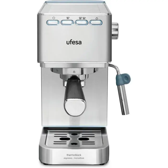 Machine à café expresso - UFESA - CE8020 - 20 Bars - 1350W - Système Thermoblock
