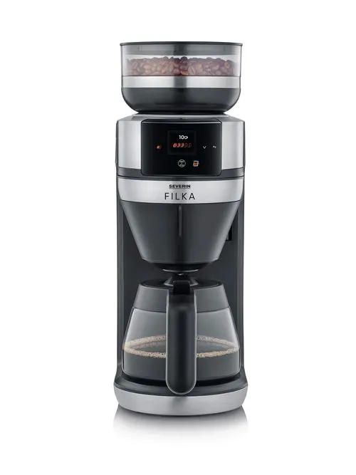 Machine à café filtre automatique Séverin Filka 2.0 KA 4852 Inox