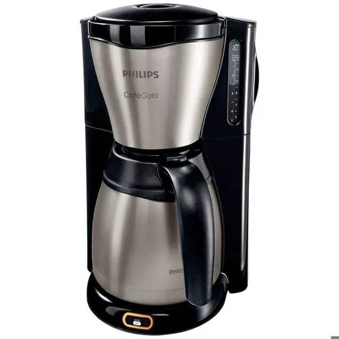 Machine à café filtre Philips HD7548-20 - Capacité 12 L - 1000 W - Noir Métallique