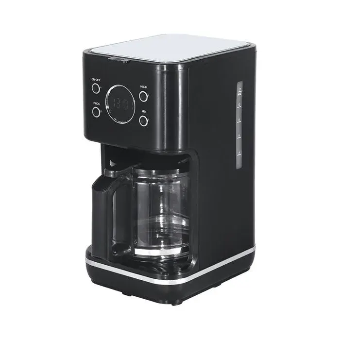 Machine à café filtre - SWISS HAUS - SH-CM2315 - 15 L verseuse verre - Écran LED minuterie - Anti-gouttes filtre amovible