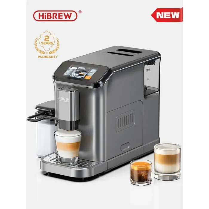 Machine à café - HIBREW - H16 - Écran 43 pouces - 20 bars - 15 réglages de mouture