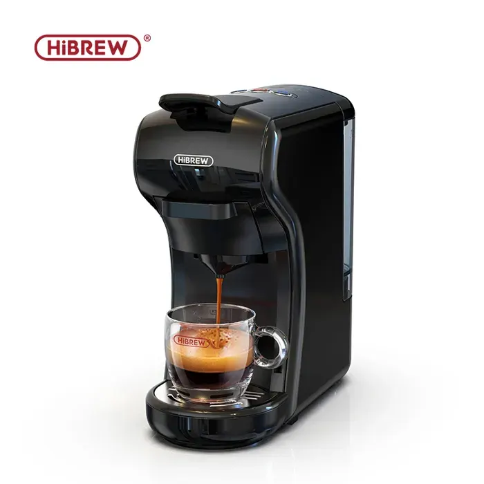 Machine à café - HIBREW - H1A - Compatible capsules - 19 bars - Chauffage instantané (espresso 40s) — coloris Noire