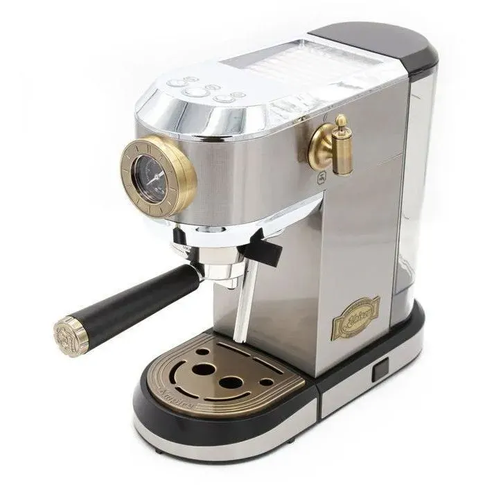 Machine à café - Kaiser - KA 2001 R Empire - 19 bar - Acier inoxydable - Design rétro