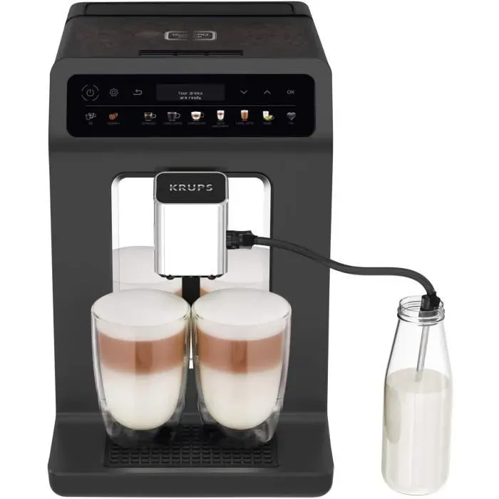 Machine à café - KRUPS - EA895N - 1450W - 15 bars - Cappuccino One Touch