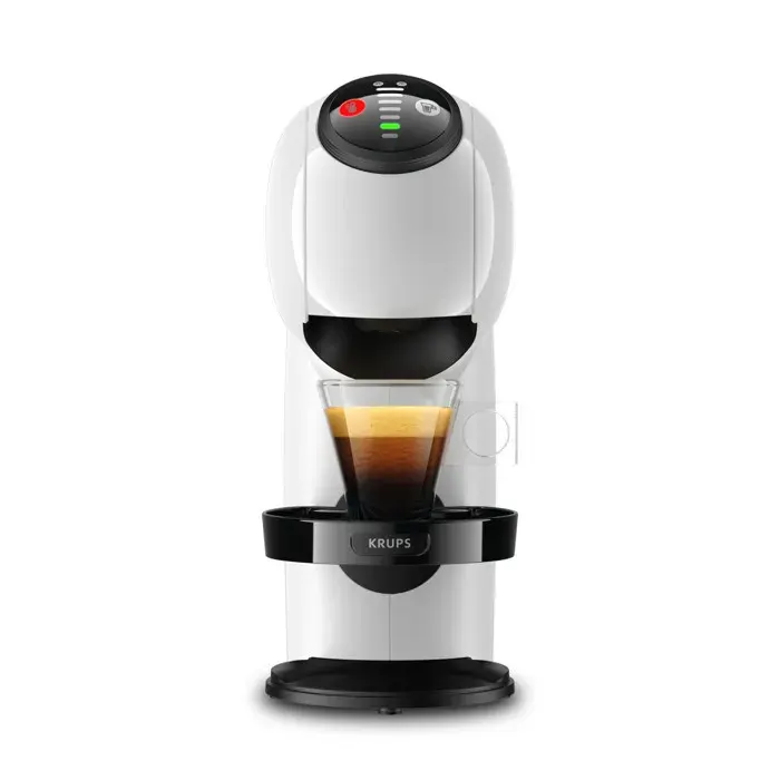 Machine à Café - KRUPS - Genio S - Blanc - 15 bars - Fonction XL - Compatible Nespresso