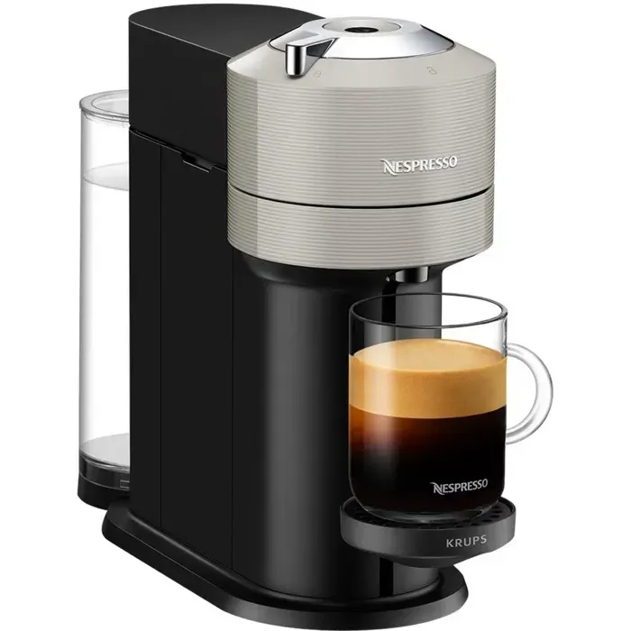 Machine à café - KRUPS - Nespresso Vertuo Next XN910B - Gris - 5 tailles de tasse - 15 bar
