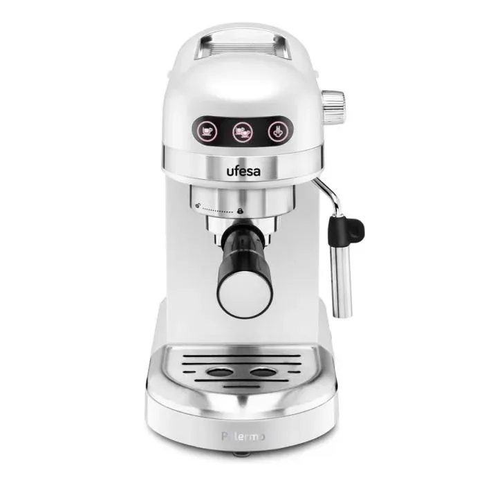 Machine à café moka - Ufesa - PaleRmo 20B - Thermoblock - Bras blanc - Voyage - 1.4 litres - Thermique - Acier - Coloré