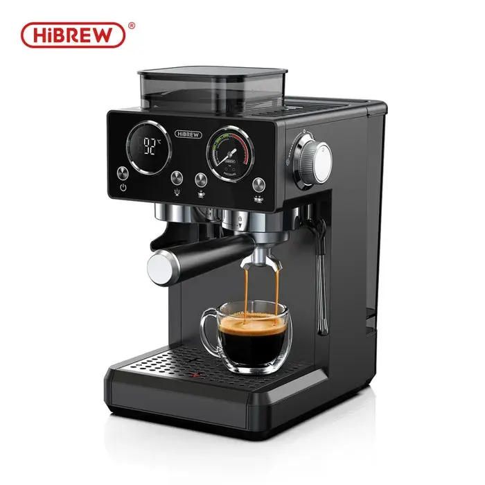 Machine à café multifonction - HIBREW - H20 - Mouture et infusion intégrées - Double écran - 3 modes (chaud/froid)