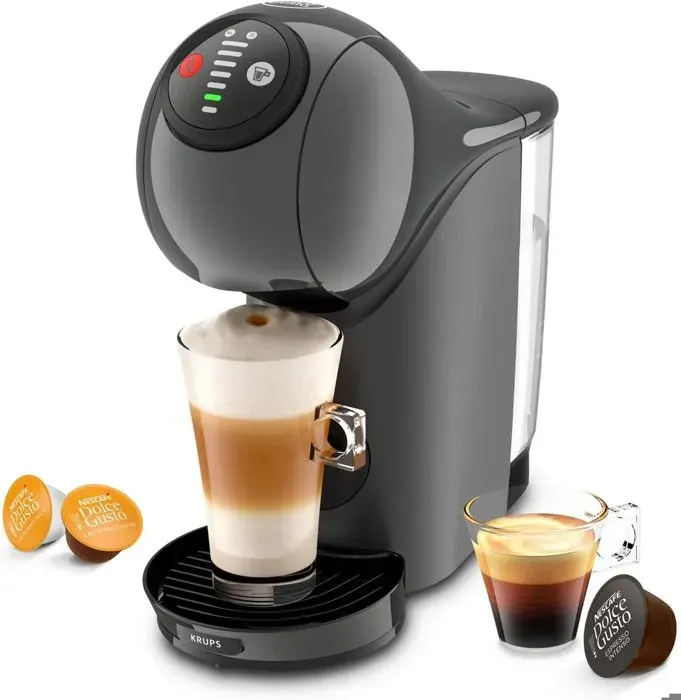 Machine à café - Nescafé Dolce Gusto - Krups Genio S KP243B10 - 08 L - 15 bars - Arrêt automatique