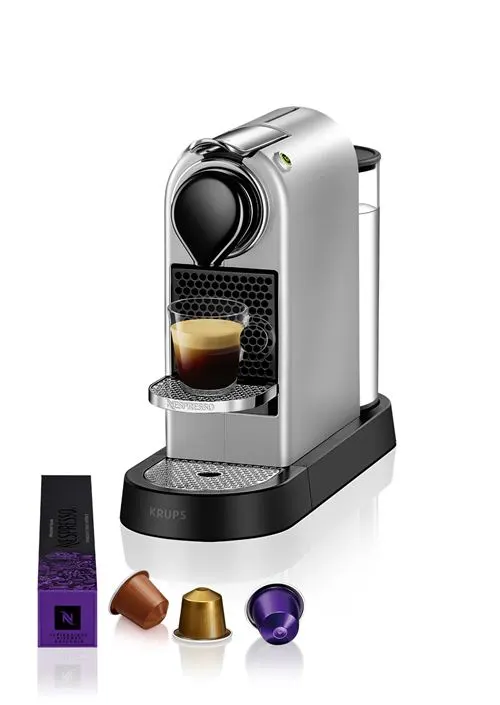 Machine à café Nespresso Krups Citiz 1260 W Argent