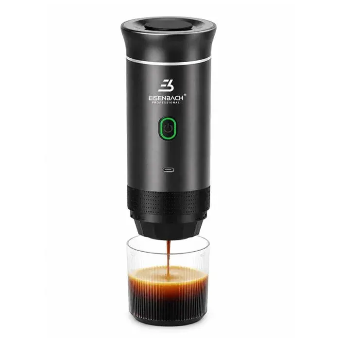 Machine à Café Portable à capsules 3 EN 1 Expresso 12V 20Bar Rapide Chaud et Froid Batteries 7500mah