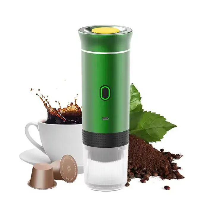 Machine à Cafe Portable - Cafetière à Expresso Chauffage Électrique de Voyage - pour 12V Voiture et le Camping a16