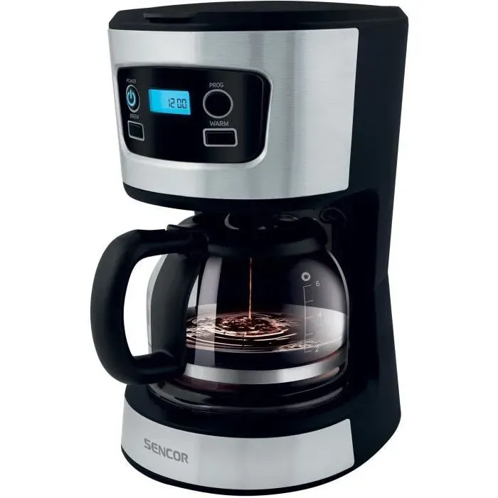 Machine à café - SENCOR - SCE 3700BK - 075 L - 700 W - Noir