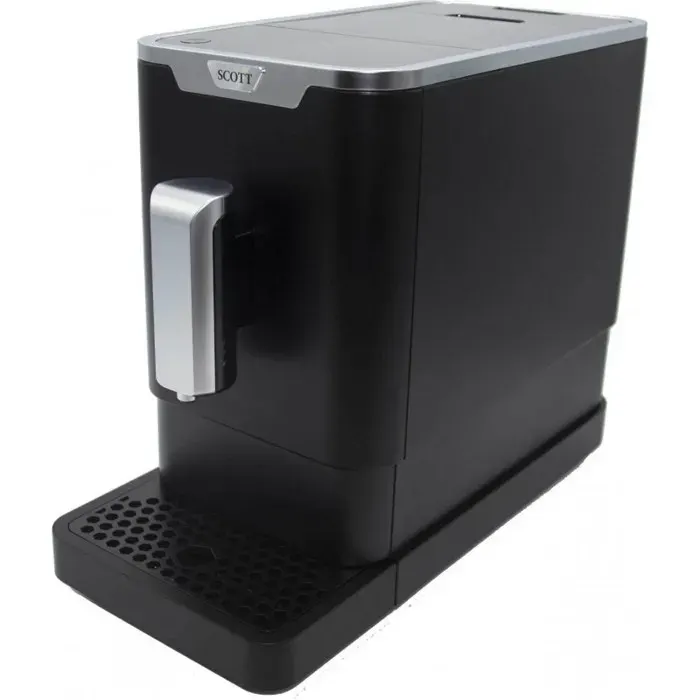 Machine à café Slimissimo 19 bars - SCOTT - Buse vapeur - Fonction Xtra-Strong - Réglage mouture