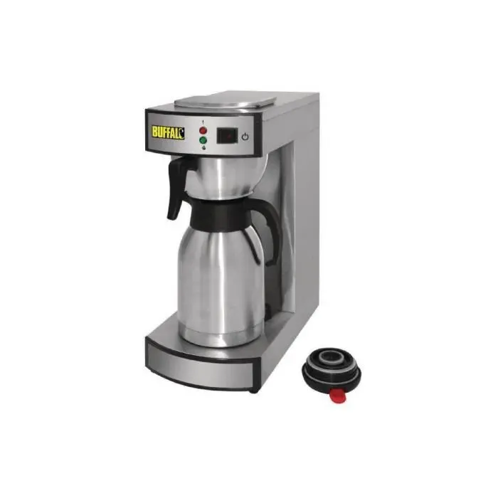 Machine à Café Thermos - Buffalo - Capacité 6 tasses - Filtre remplaçable - Programmable