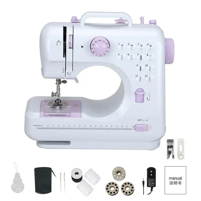 Machine à coudre 505A (violet)