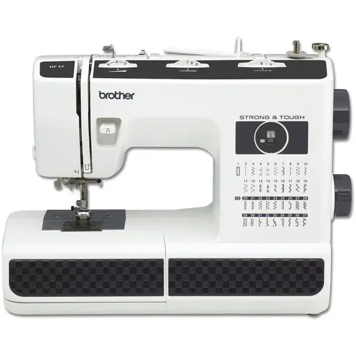 Machine à coudre - Brother - HF37 - Structure en acier - 37 points de couture - Garantie 5 ans