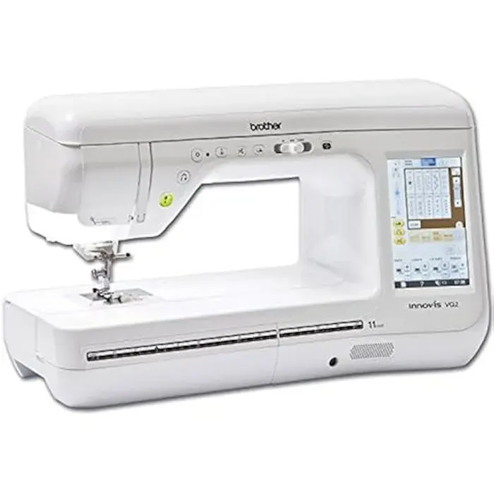 Machine à coudre - BROTHER - Innov-is VQ2 - Couleur Blanc - Enfileur Automatique - Précision