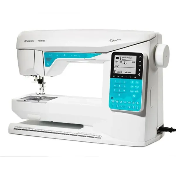 Machine à coudre - HUSQVARNA - OPAL 650 - Long bras - 160 points - Enfileur assisté