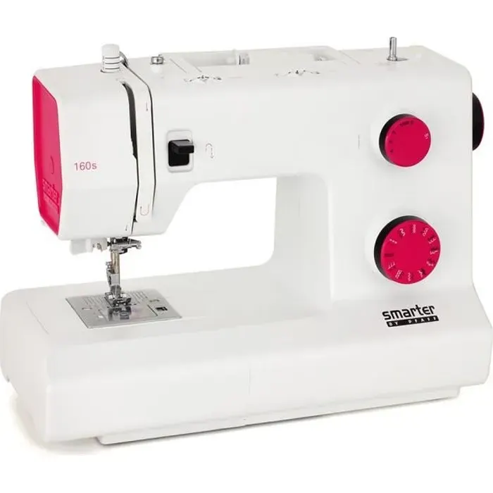 Machine à coudre - PFAFF - Smarter 160S - 23 points - Enfileur assisté - Blanc