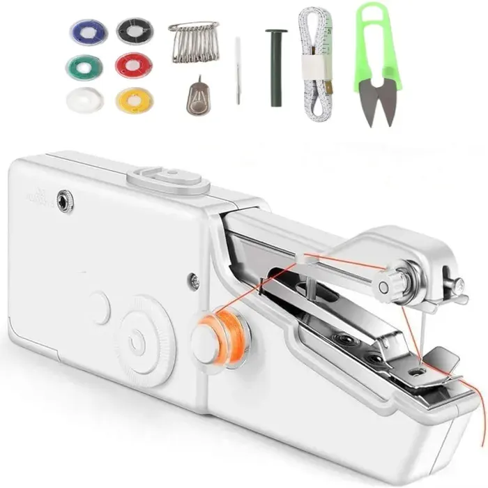 Machine à Coudre Portable - 1 pièce - Machine à Coudre sans Fil avec Kit Couture pour Débutants