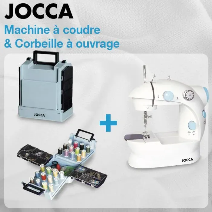 Machine à coudre portable + kit de couture