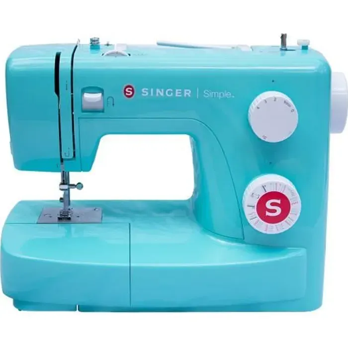 Machine à coudre semi-automatique SINGER Simple 3223G - turquoise - Étape 4 - Zigzag foot