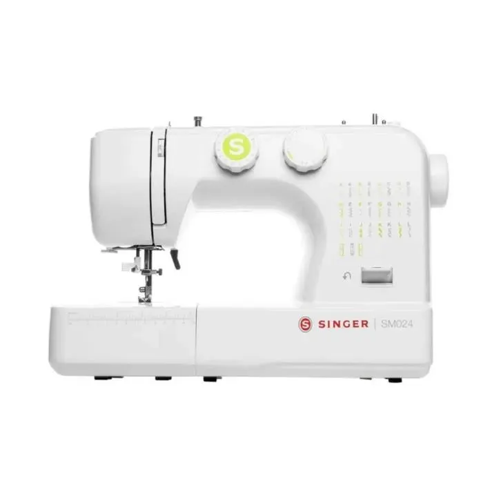 Machine à coudre - Singer - SM24 - Couleur blanche - Compacte - Facile à utiliser