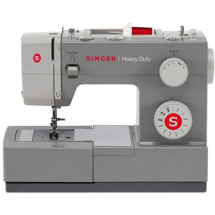 Machine à coudre - Singer - SMC 4411 - 11 motifs de points - Bras libre - Gris - 3 positions daiguille — coloris Grise
