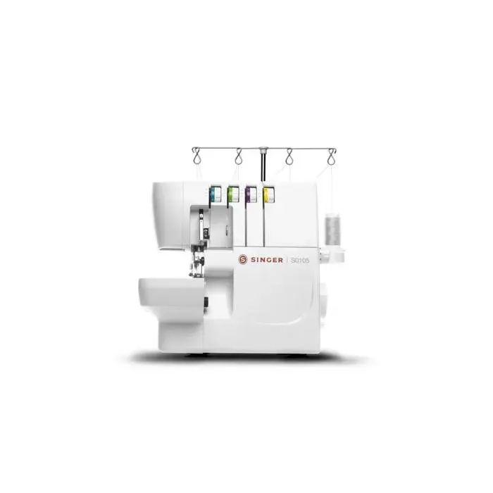 Machine à coudre surjeteuse Singer S0105 Blanc