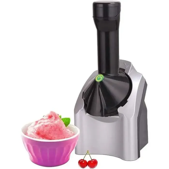 Machine À Crème Glacée Pour Faire De Délicieuses Sorbets Et Yaourts Glacés - Portable - Pour La Maison - Pour La Fabrication [H2083]