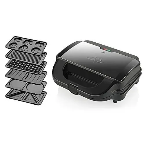 Machine à croque-monsieur 6 en 1 ETA Sorento Plus - Noir - 900W