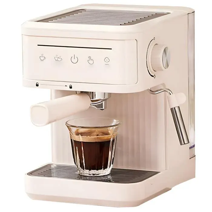 Machine à espresso COSYHOMES 20 barres Réservoir d’eau 18L Machine à espresso blanche