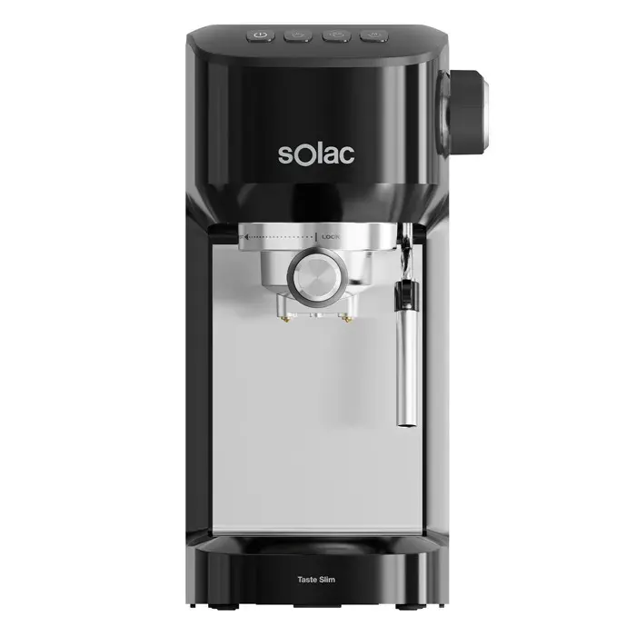 Machine à espresso - SOLAC - Taste Slim - 20 bars - Thermoblock - Réservoir 14 L