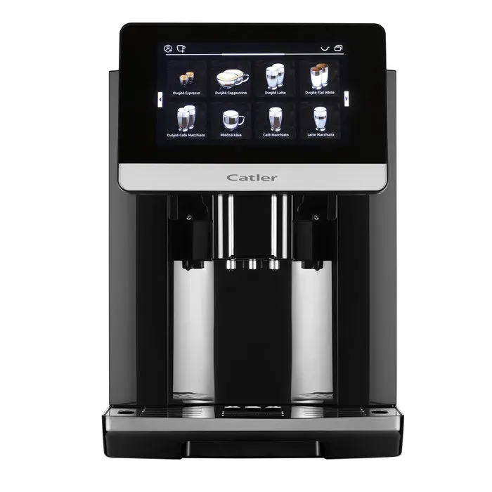 Machine à expresso automatique CATLER EA 850 - Café en grains - Écran couleur 7 pouces - 20 boissons chaudes - Noir