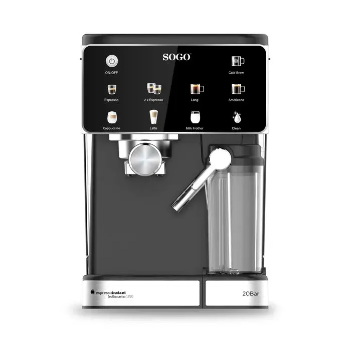 Machine à expresso avec mousseur à lait « ESPRESSOINSTANT FROTHMASTER 1350 »