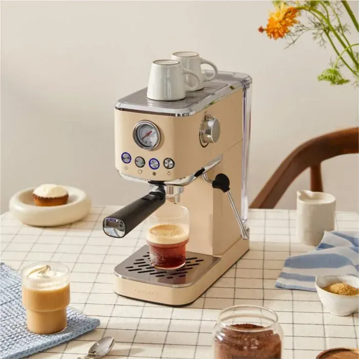 Machine à expresso - Create - THERA CLASSIC COMPACT - 20 bars - Café froid - Acier inoxydable