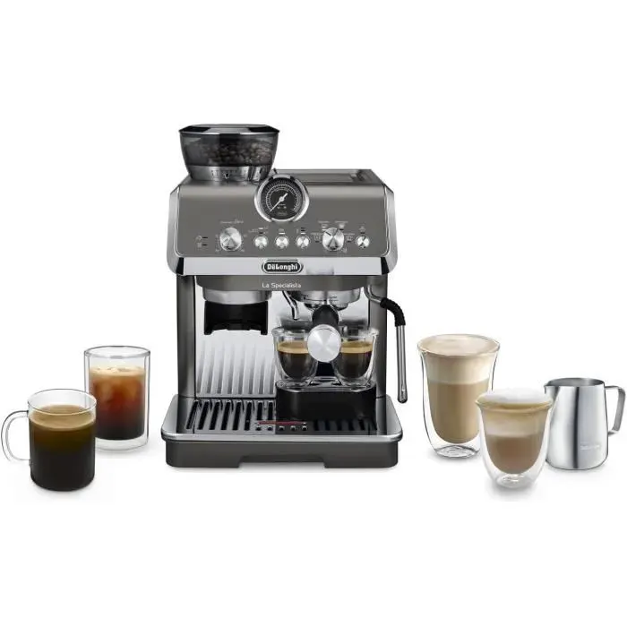 Machine à expresso - DELONGHI - La Specialista Arte Evo - 15 bars - 8 niveaux de mouture - Brassage à froid